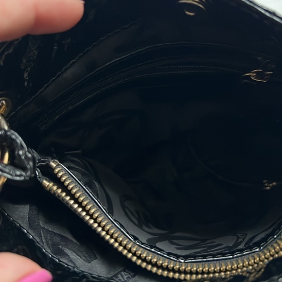 Michael Kors Layton Patent Leather Crossbody Bag - Picture 9 of 10